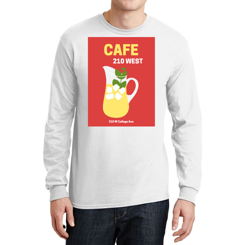 Cafe 210 West Long Sleeve Shirts by gajanbasqesu | Artistshot