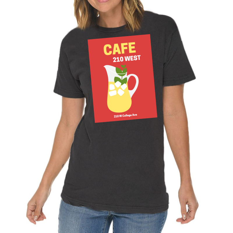 Cafe 210 West Vintage T-Shirt by gajanbasqesu | Artistshot