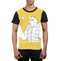 Caiman's Gyoza Graphic T-shirt | Artistshot