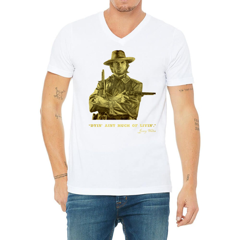 The Outlaw Josey Wales V-neck Tee | Artistshot