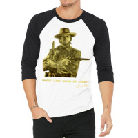 The Outlaw Josey Wales 3/4 Sleeve Shirt | Artistshot