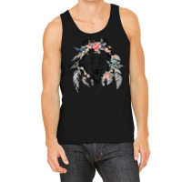 Ethnic Tribal Wolf Head Boho Feather Native American Hippie T Shirt Tank Top | Artistshot