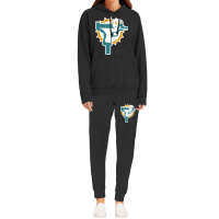 Miami Gun Dolphin Hoodie & Jogger Set | Artistshot