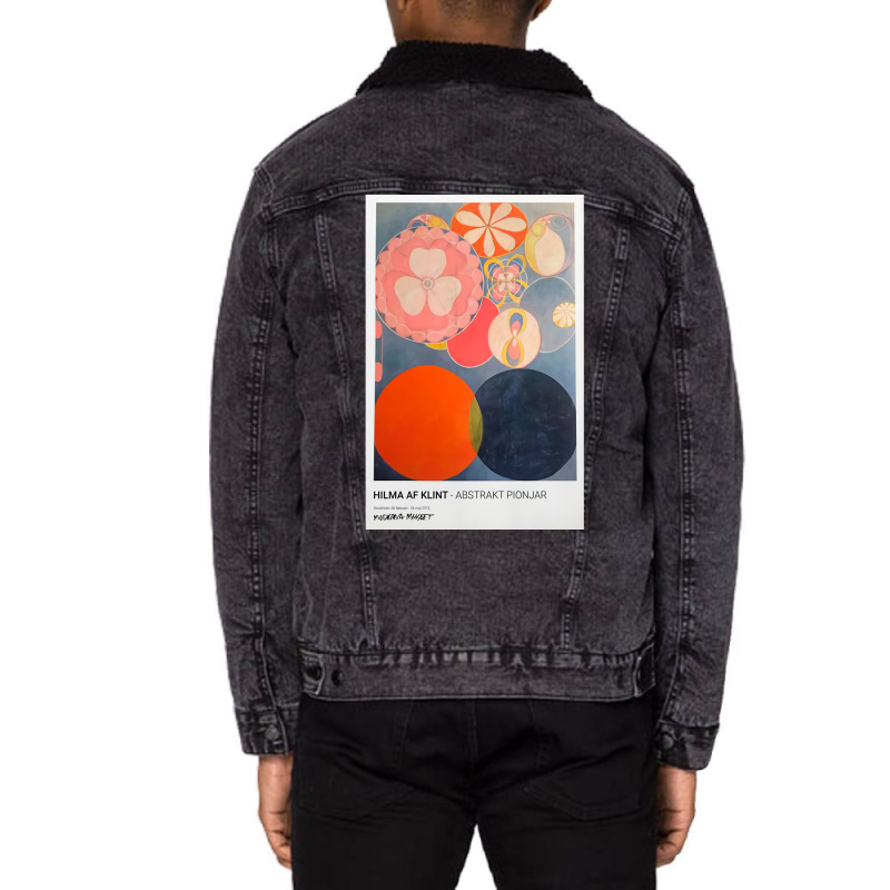 Hilma Af Klint Unisex Sherpa-lined Denim Jacket | Artistshot