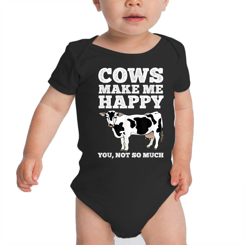 Cool Cow Art For Men Women Cow Farmer Dairy Cows Farm Animal T Shirt Baby Bodysuit | Artistshot