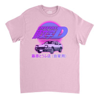 Initial D Ae86 Retro Synthwave Classic T-shirt | Artistshot