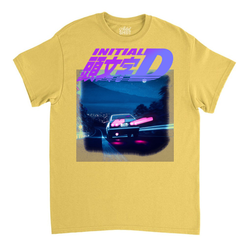 Initial D Neon Ae86 1 Classic T-shirt by pernerdhiwary | Artistshot