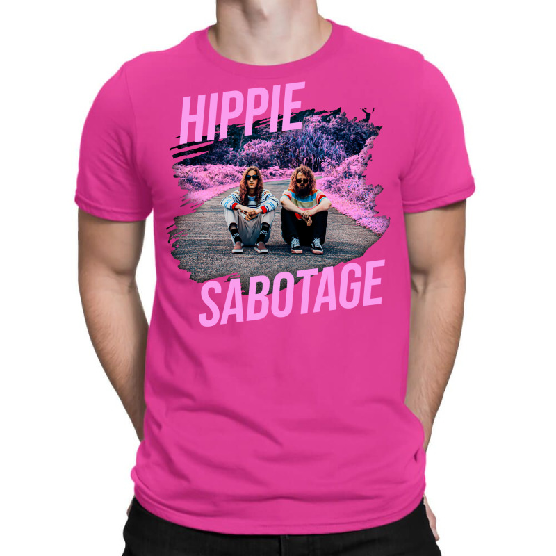 Hippie Sabotage Aesthetic Style Photo With Text T-shirt | Artistshot