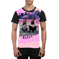 Hippie Sabotage Aesthetic Style Photo With Text Graphic T-shirt | Artistshot