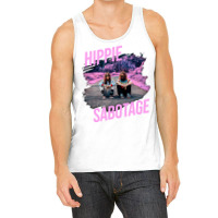 Hippie Sabotage Aesthetic Style Photo With Text Tank Top | Artistshot