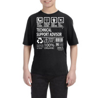 Limited Edition Technical Support Advisor T Shirt - Multitasking Certi Youth Tee | Artistshot