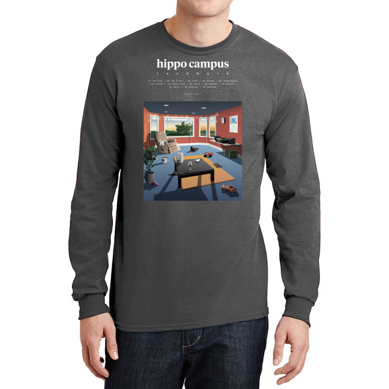 Hippo Campus   Landmark (2017) Music Album Cover Poster Long Sleeve Shirts | Artistshot