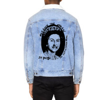 God Save The Queen Unisex Sherpa-lined Denim Jacket | Artistshot