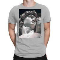 Greek Statue Of David Vaporwave T-shirt | Artistshot