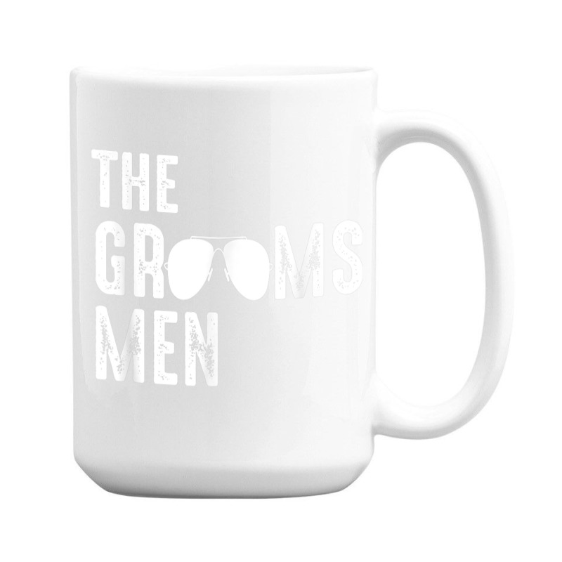 The Groomsmen Cool Shades Funny Bachelor Party Gift 15 Oz Coffee Mug | Artistshot