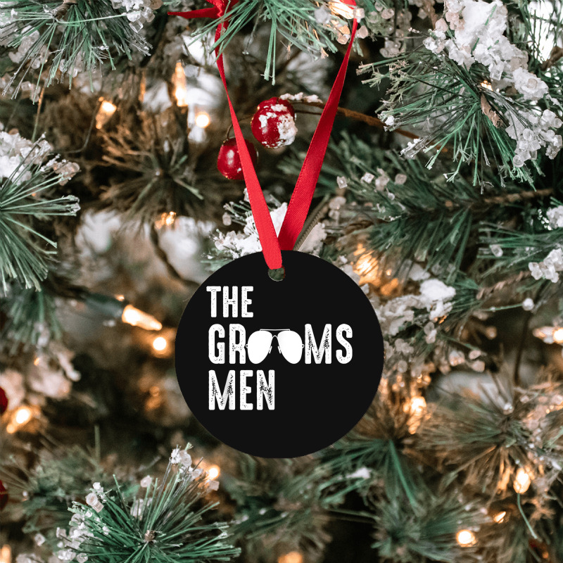 The Groomsmen Cool Shades Funny Bachelor Party Gift Ornament | Artistshot