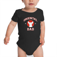 Oriental Cat Dad Baby Bodysuit | Artistshot