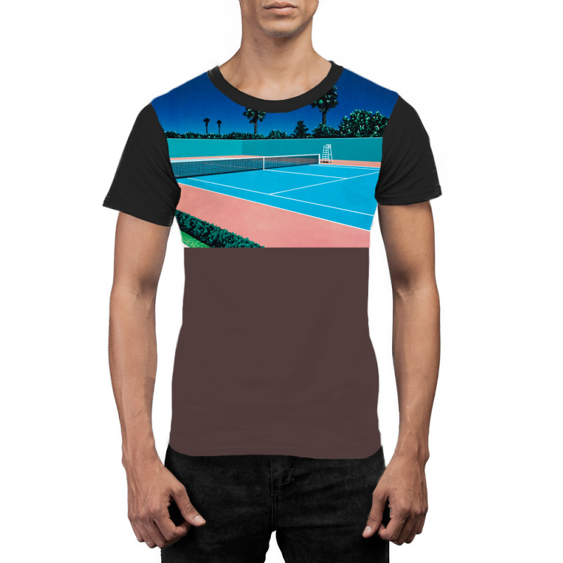 Hiroshi Nagai Art Print Poster Vaporwave Aesthetic Wallpaper  1 Graphic T-shirt | Artistshot