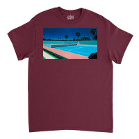 Hiroshi Nagai Art Print Poster Vaporwave Aesthetic Wallpaper  1 Classic T-shirt | Artistshot