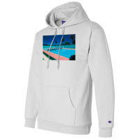 Hiroshi Nagai Art Print Poster Vaporwave Aesthetic Wallpaper  1 Champion Hoodie | Artistshot