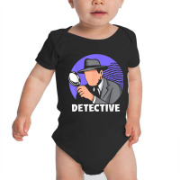 Detective Private Detective Investigation Spy Investigator T Shirt Baby Bodysuit | Artistshot