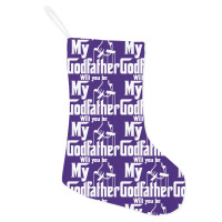 Will You Be My Godfather Holiday Stocking | Artistshot