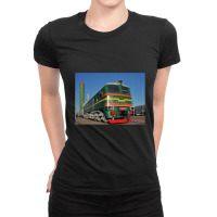 Combat Railway Missile System With Ballistic Missile 1 Ladies Fitted T-shirt | Artistshot