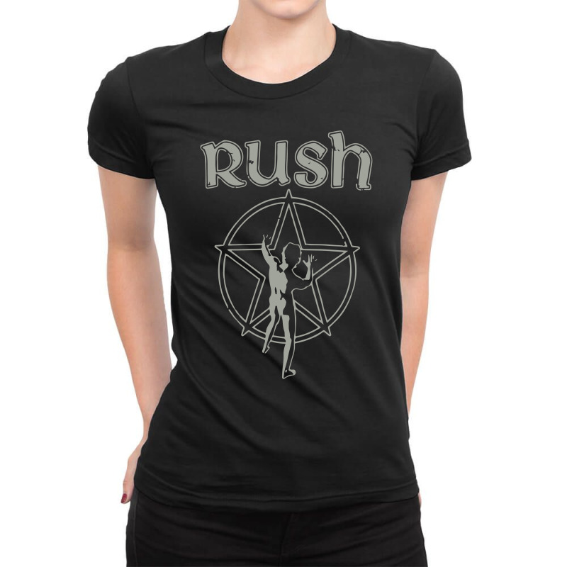 Rush Vintage Starman Ladies Fitted T-shirt | Artistshot