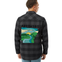 Limited Edition Arkansas Nature Landscape Flannel Shirt | Artistshot