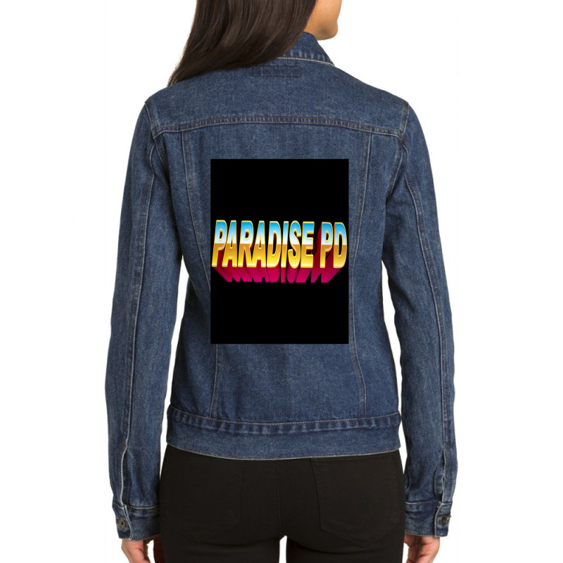 Paradise Pd 12 Ladies Denim Jacket by StarActon | Artistshot