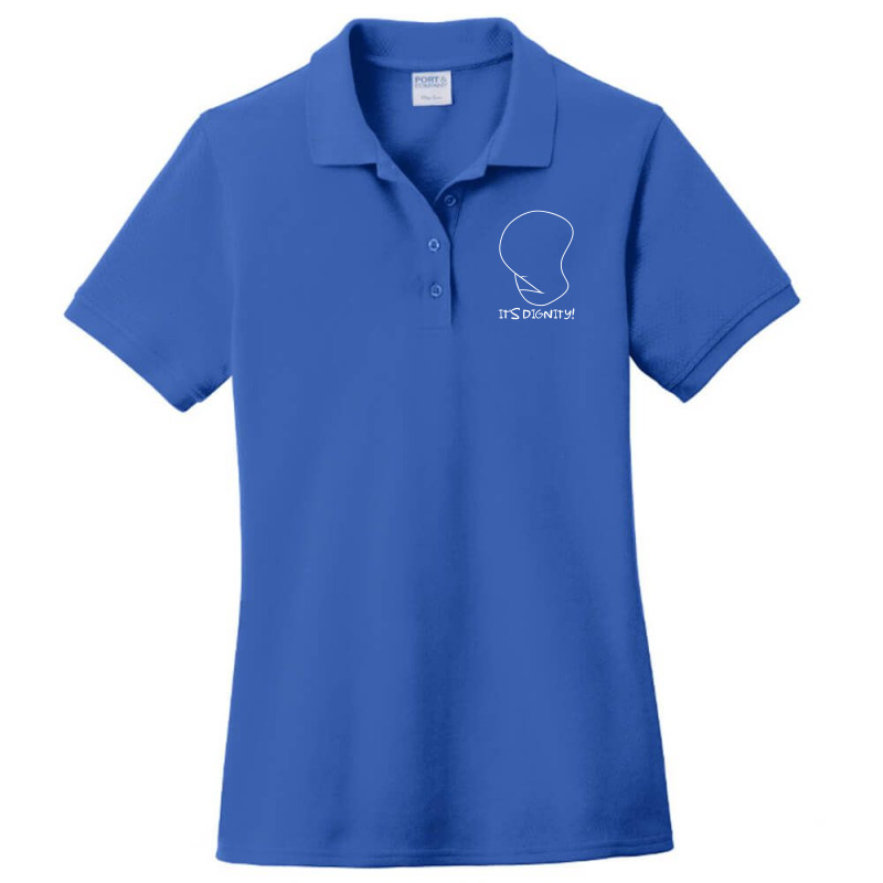 Dignity Simpson Ladies Polo Shirt by apolitery | Artistshot