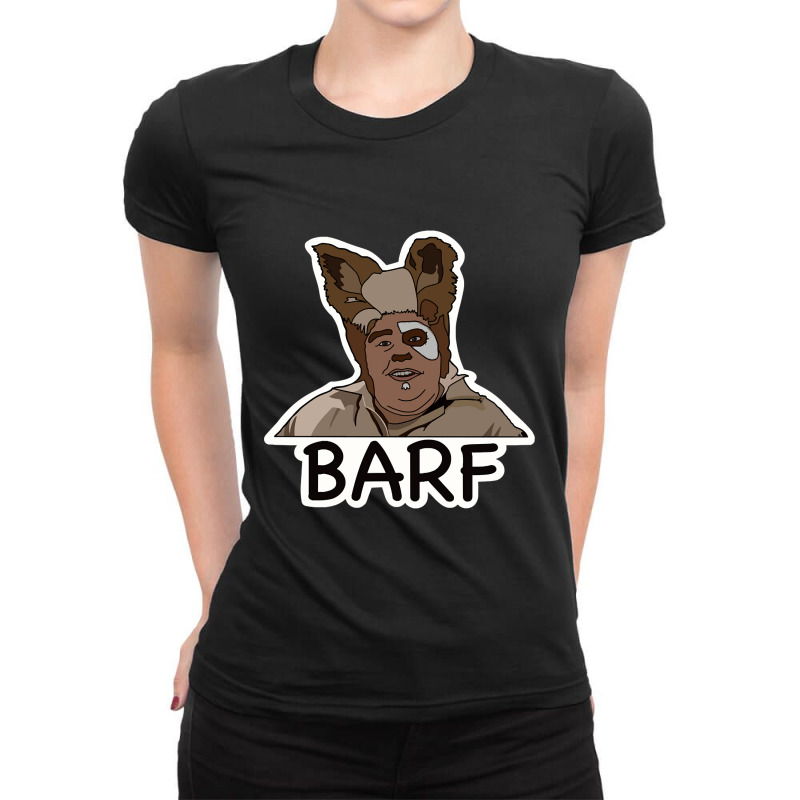 Trending Barf, Spaceballs, Barfolomew Ladies Fitted T-Shirt by Ledford Leslie | Artistshot