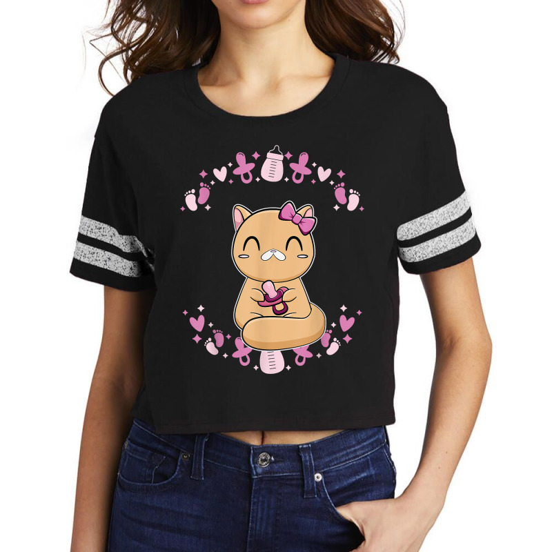 Exotic Shorthair Cat Anime Kitten Baby Soother T Shirt Scorecard Crop Tee by shmonotpv4s | Artistshot