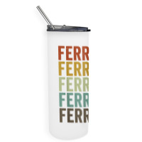 Ferriday City Retro T Shirt Skinny Tumbler | Artistshot