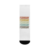 Ferriday City Retro T Shirt Crew Socks | Artistshot