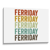 Ferriday City Retro T Shirt Metal Print Horizontal | Artistshot