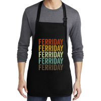 Ferriday City Retro T Shirt Medium-length Apron | Artistshot