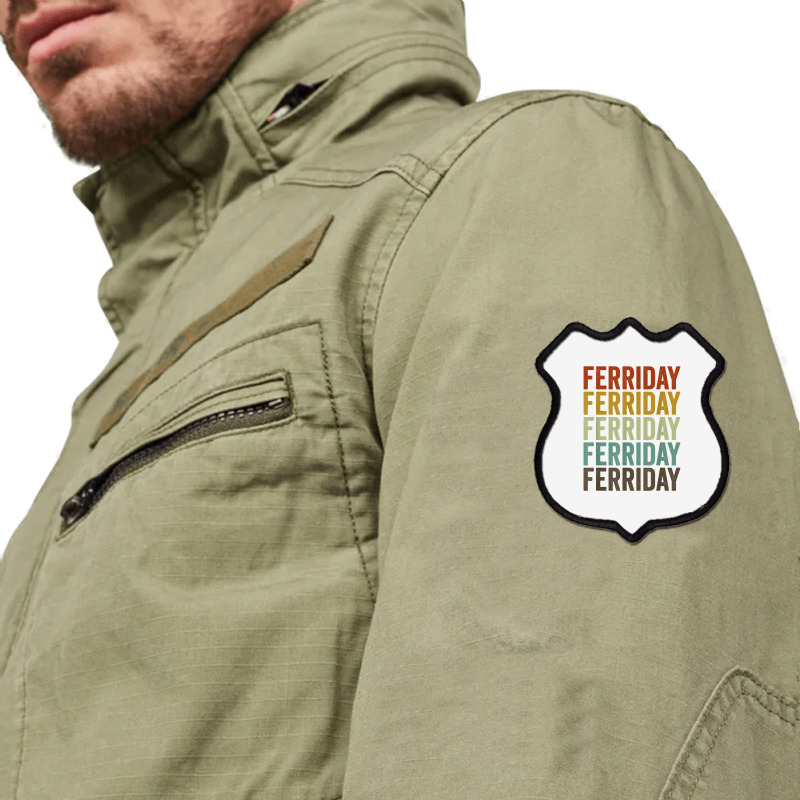 Ferriday City Retro T Shirt Shield Patch | Artistshot