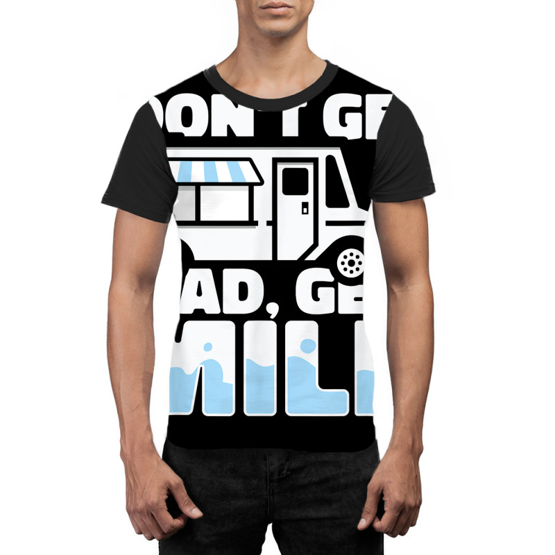 Fun Milk Dairy Cow   Farm Farming Farmer Milk Truck T Shirt Graphic T-shirt | Artistshot