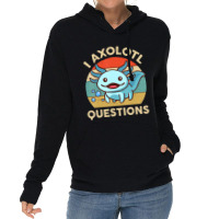 Hot Trend I Axolotl Questions Cute Axolotl Plush Funny Kids Lightweight Hoodie | Artistshot