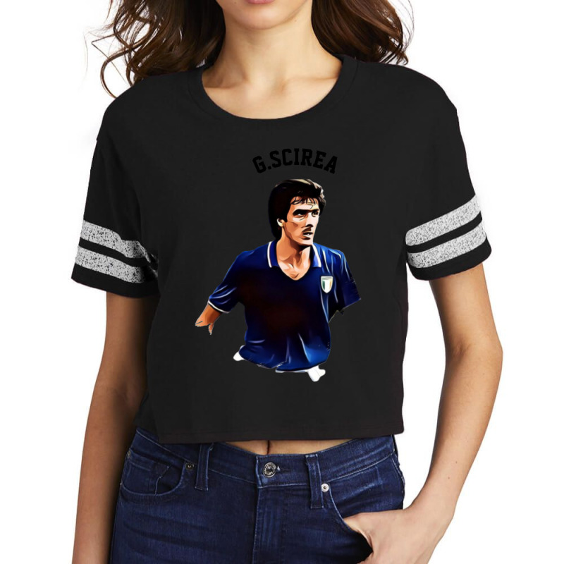 Legends Of The Beautiful Game Cartoon Collection Legends Gaetano Scire Scorecard Crop Tee by hbikyshas | Artistshot