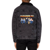 Paradise Pd 801 Unisex Sherpa-lined Denim Jacket | Artistshot