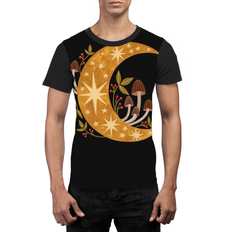 Forest Moon Graphic T-shirt by NicholetteJeanHastings | Artistshot