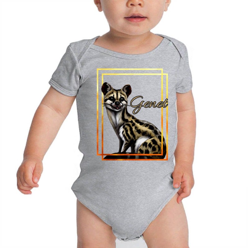 Genet African Animal Exotic Pets Genet Lovers Design T Shirt Baby Bodysuit by shmonotpv4s | Artistshot