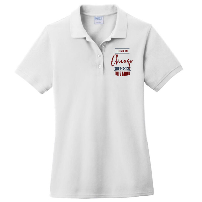 Chicago Ladies Polo Shirt by Chris Ceconello | Artistshot