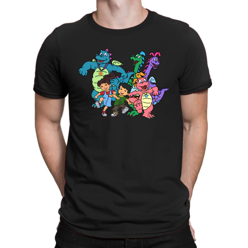 Cool Cartoons For Children Attractive Dragon Tales Retro 1 T-Shirt by SparkleTzeremes | Artistshot