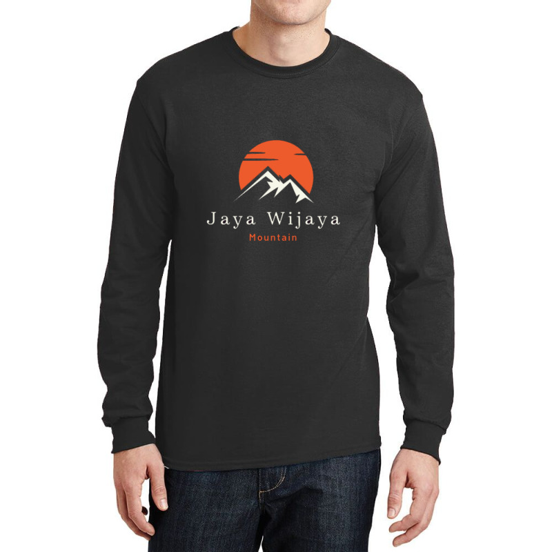 Jayawijaya Mountain Indonesia Long Sleeve Shirts | Artistshot