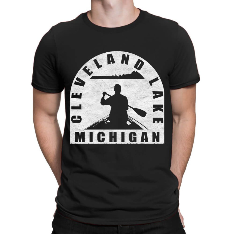 Limited Edition Cleveland Lake Canoeing Michigan T-shirt | Artistshot