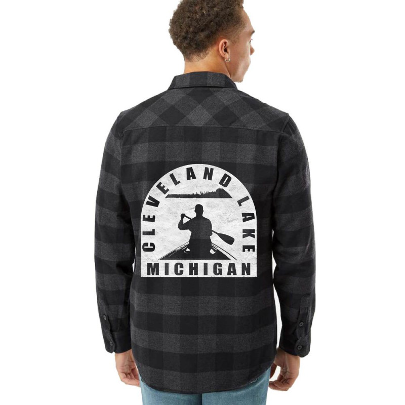 Limited Edition Cleveland Lake Canoeing Michigan Flannel Shirt | Artistshot