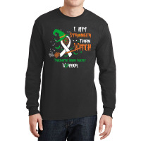 Hot Trend Traumatic Brain Injury Awareness I Am Stronger Than Witch Long Sleeve Shirts | Artistshot